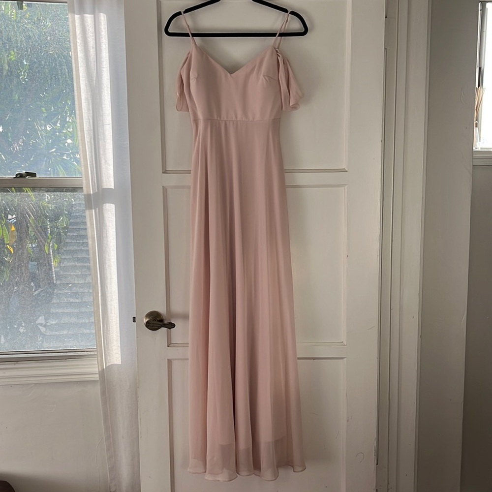 Birdy Grey Devin Convertible Dress 
XS / PALE BLUSH / NO SLIT